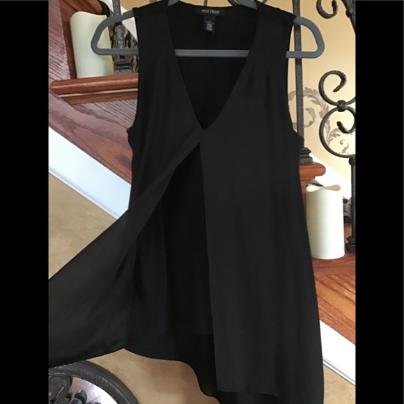 White House Black Market Asymmetrical Tank Style Top Size S - Picture 7 of 16